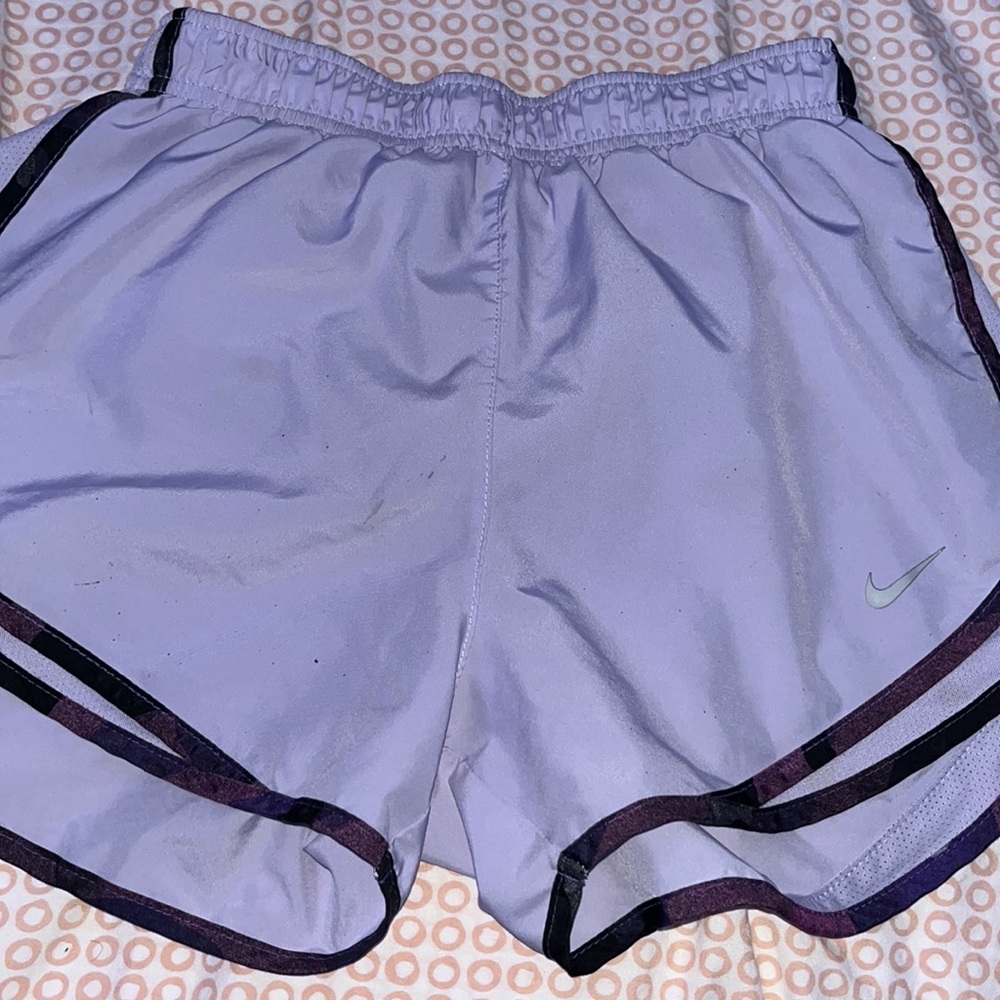 Small light purple Nike shorts